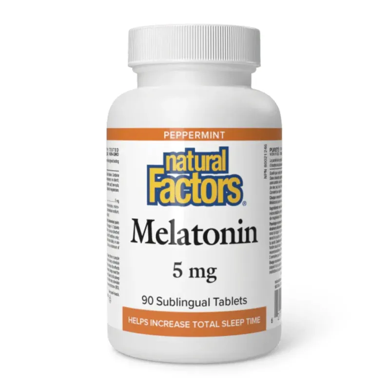 Natural Factors Melatonin 5 мг, 90 табл.