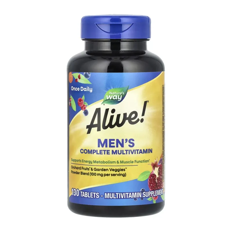 Nature's Way Men's Complete Multivitamin, 130 табл.