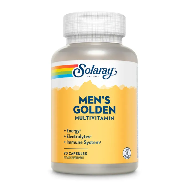 Solaray Men's Golden Multi-Vitamin, 90 капс.