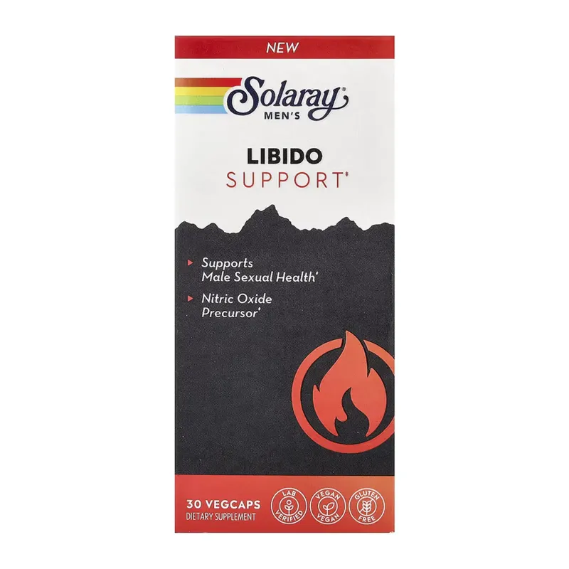 Solaray Men's Libido Support, 30 вег. капс.