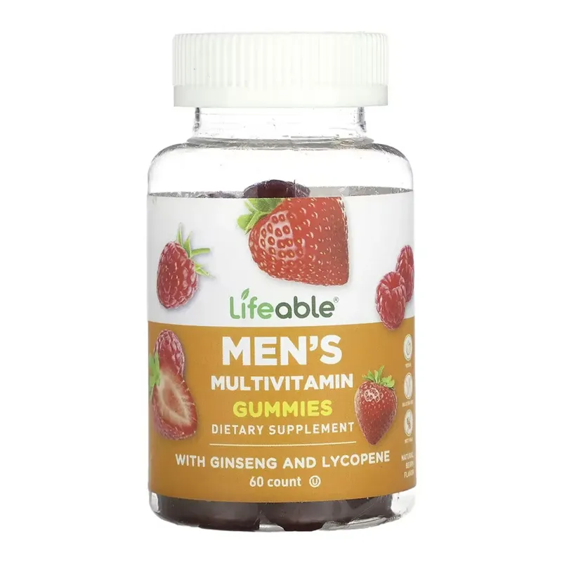 Lifeable Men's Multivitamin Adult, 60 жув. цукерок