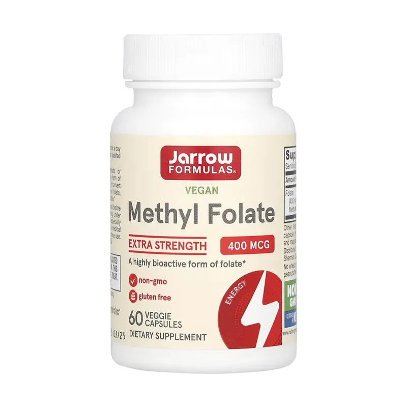 Jarrow Formulas Methyl Folate, 60 вег. капс.