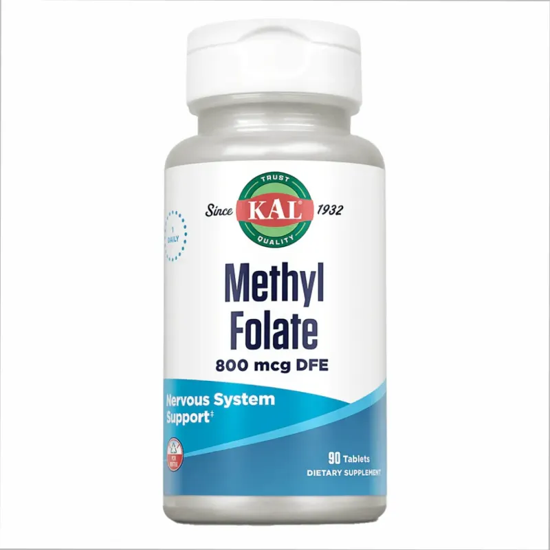 KAL Methyl Folate 800 мкг, 90 табл.