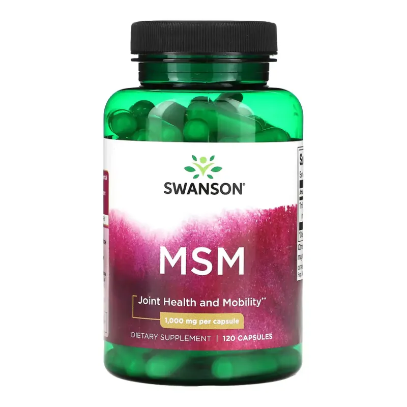 Swanson MSM 1000 мг, 120 капс.