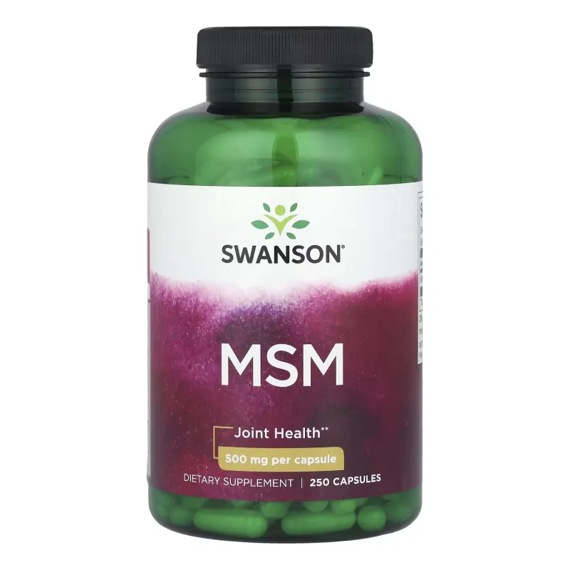 Swanson MSM 500 мг, 250 капс.