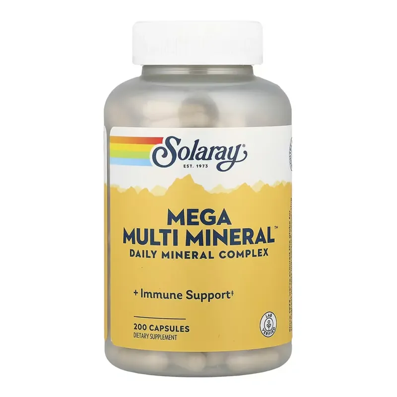 Solaray Multi Mineral, 200 капс.