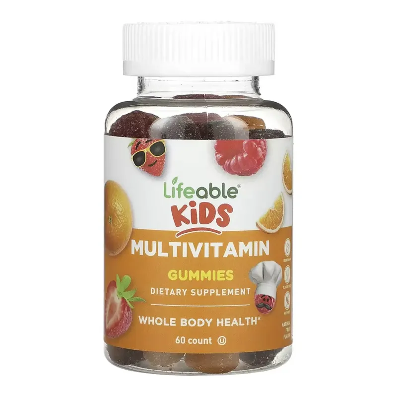 Lifeable Multivitamin Kids, 60 жув. цукерок
