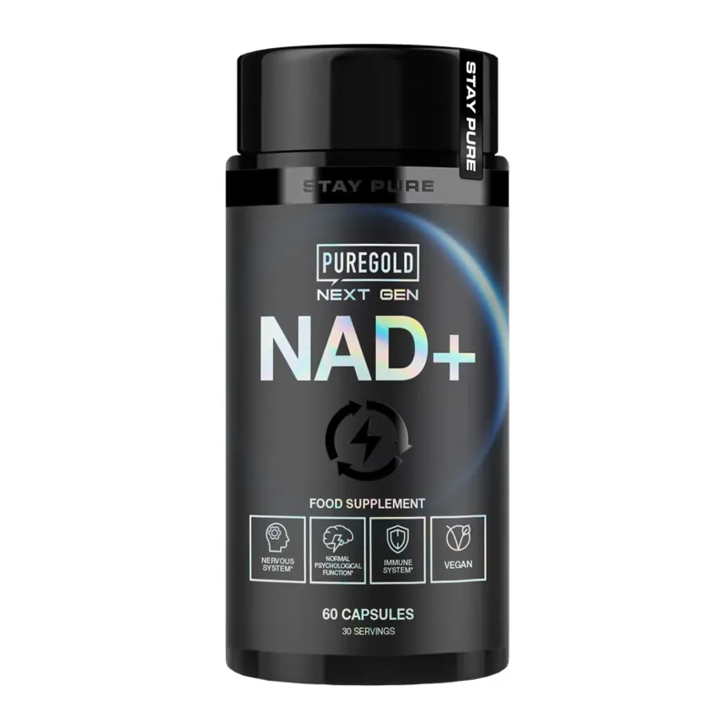 Pure Gold NAD+, 60 капс.
