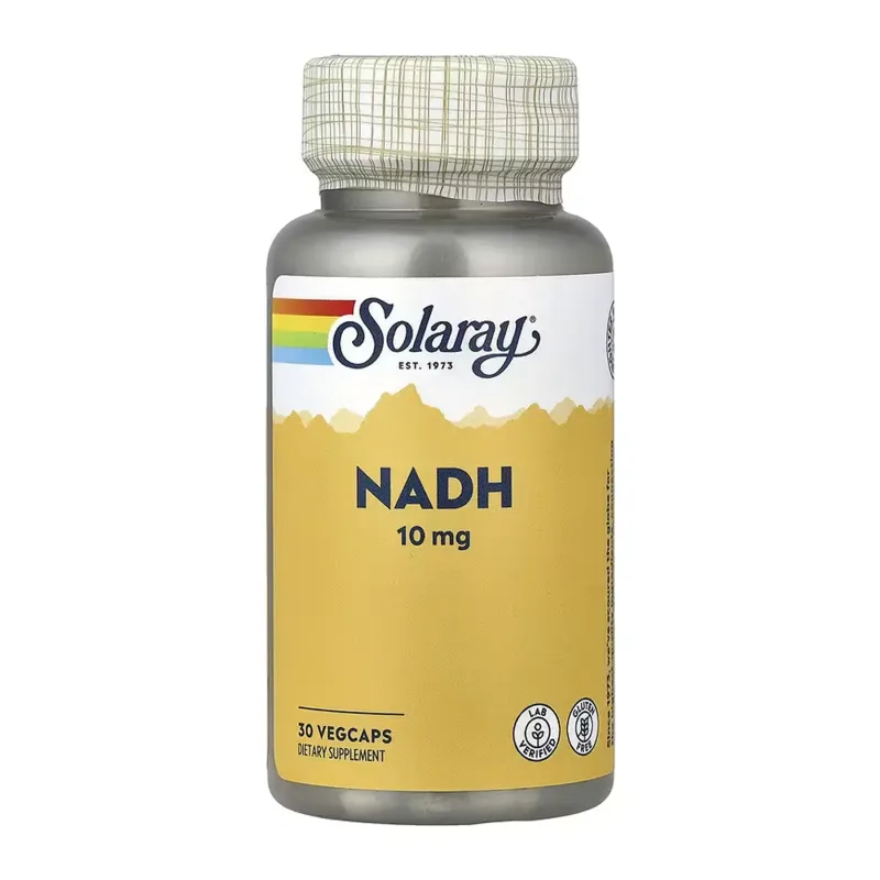 Solaray NADH, 30 вег. капс.