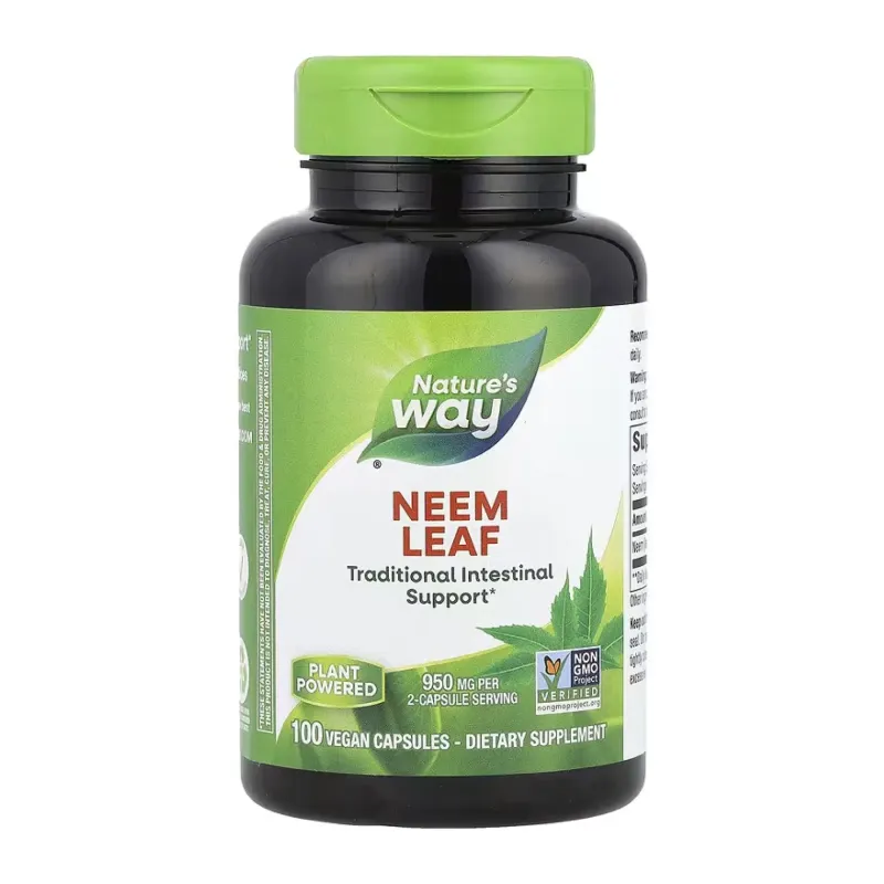 Nature's Way Neem Leaf, 100 вег. капс.