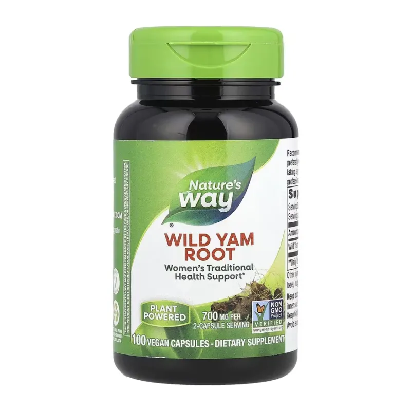 Nature's Way Wild Yam, 100 вег. капс.