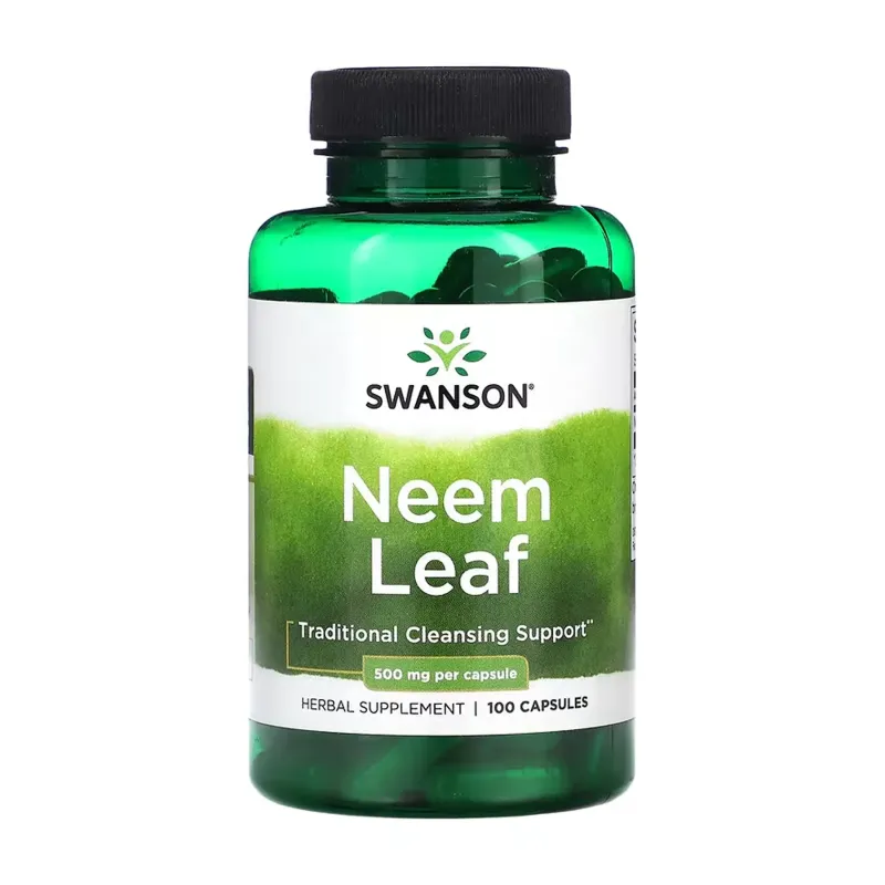 Swanson Neem Leaf 500 мг, 100 капс.