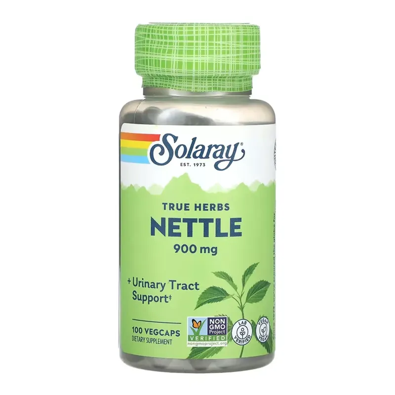 Solaray Nettle Leaf 450 мг, 100 вег. капс.