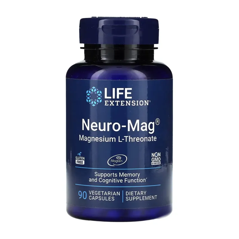 Life Extension Neuro-Mag® Magnesium L-Threonate, 90 вег. капс.