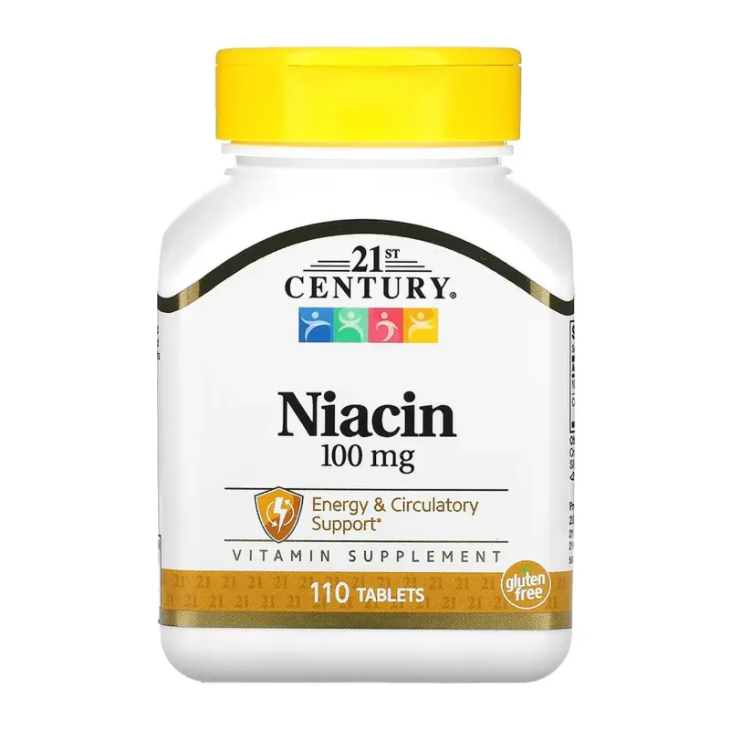 21st Century Niacin 100 мг, 110 табл.
