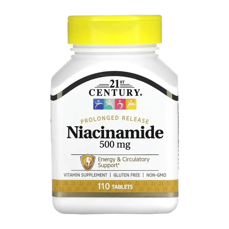 21st Century Niacinamide 500 мг, 110 табл.