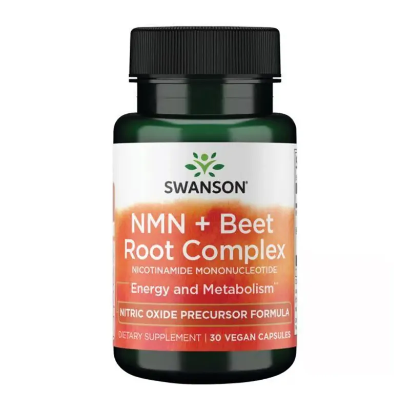 Swanson NMN + Beet Root Complex, 30 вег. капс.