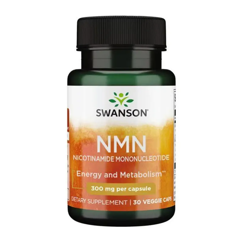Swanson NMN Nicotinamide Mononucleotide 300 мг, 30 вег. капс.