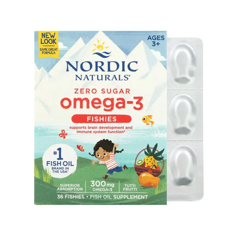 Nordic Naturals Omega-3, 36 Fishies