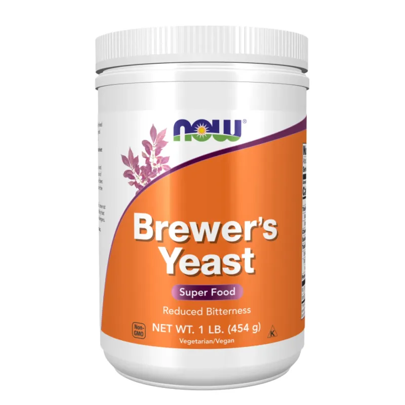 NOW Foods Brewer's Yeast Powder, 454 г