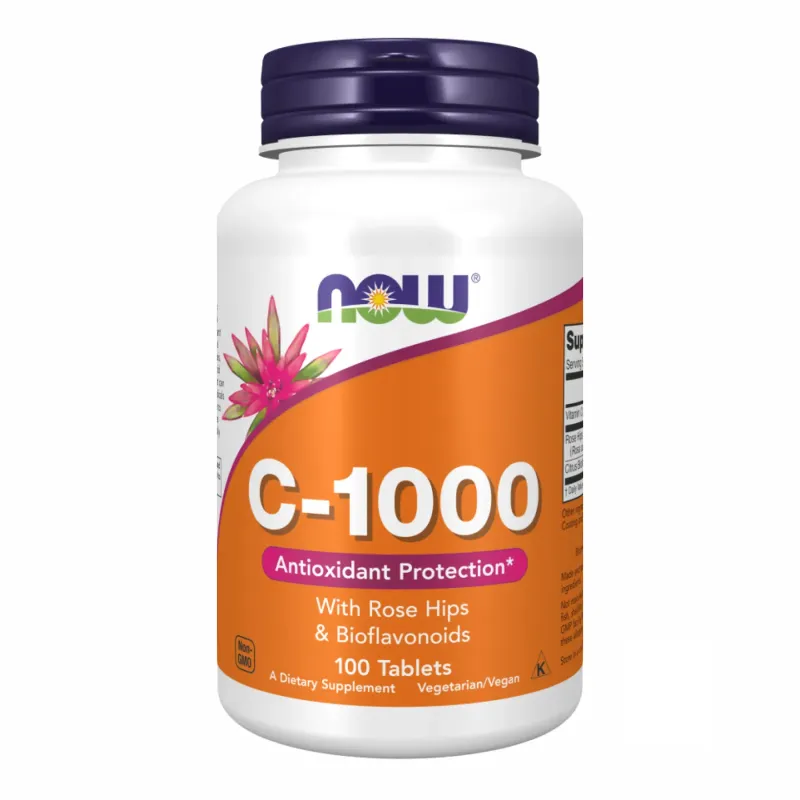 NOW Foods C-1000 RH NO TR, 100 табл.