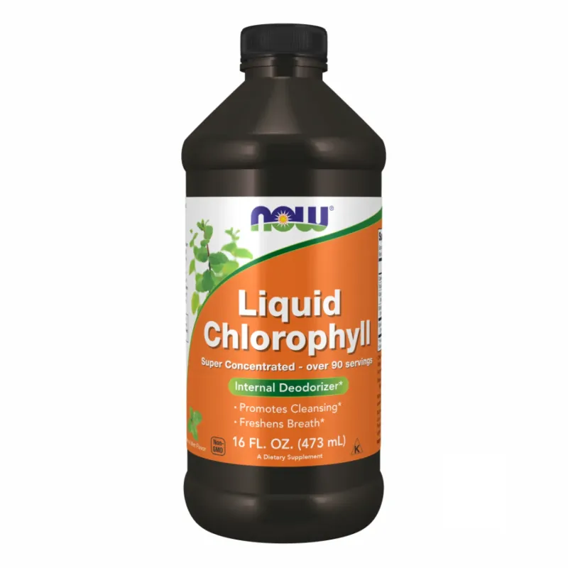 NOW Foods Chlorophyll Liquid Mint, 473 мл
