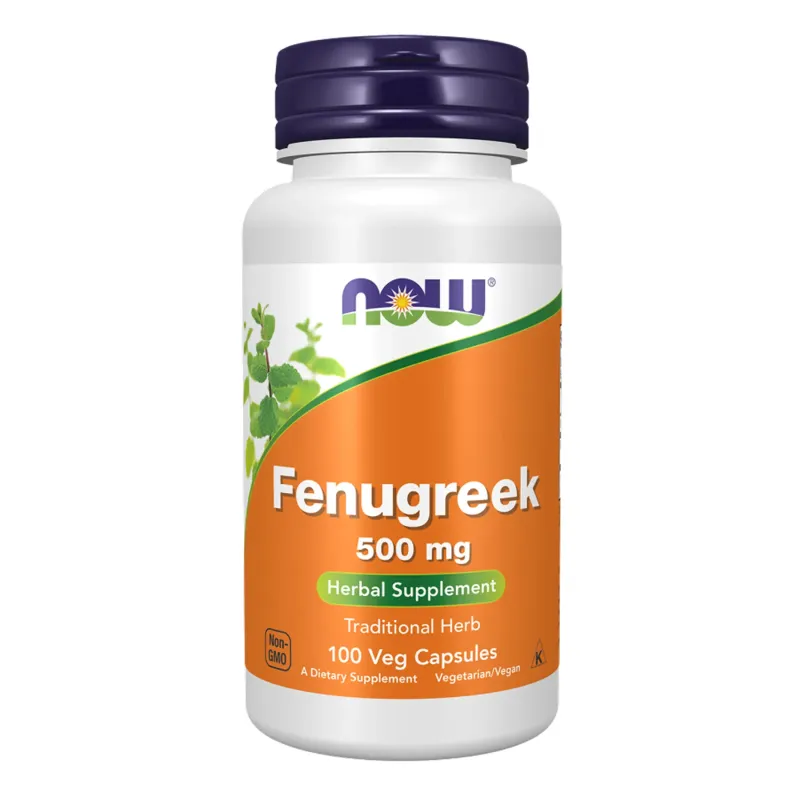 NOW Foods Fenugreek 500 мг, 100 вег. капс.