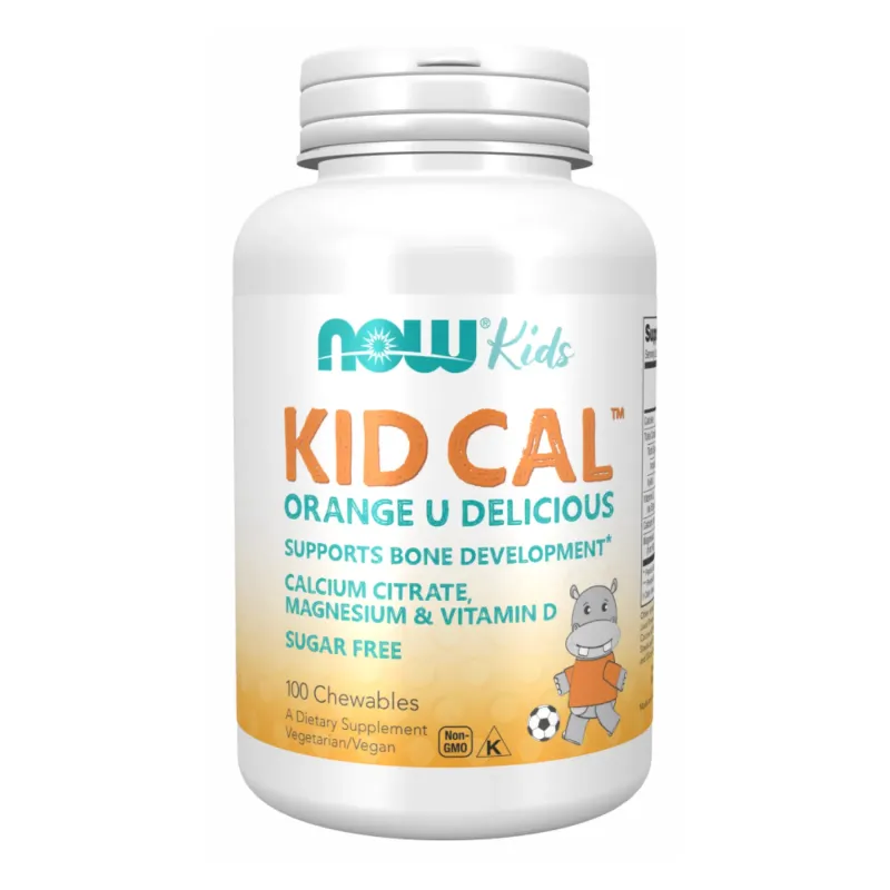 NOW Foods Kid-Cal Chewable Calcium, 100 пастилок