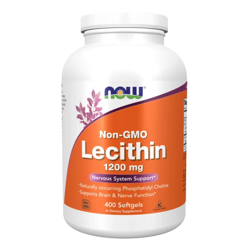 NOW Foods Lecithin 1200 мг, 400 гел. капс.