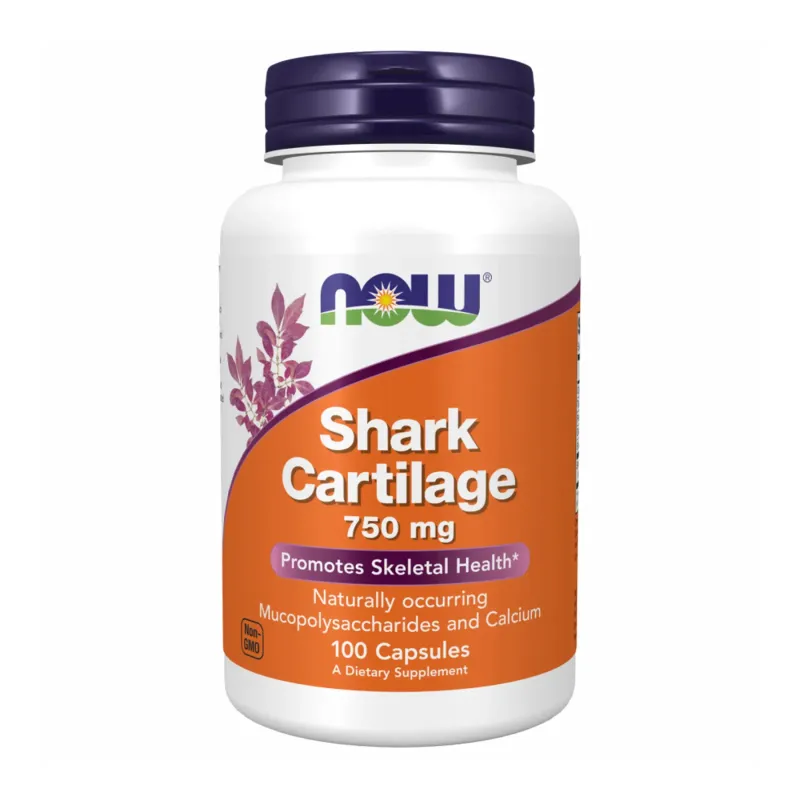 NOW Foods Shark Cartilage 750 мг, 100 капс.