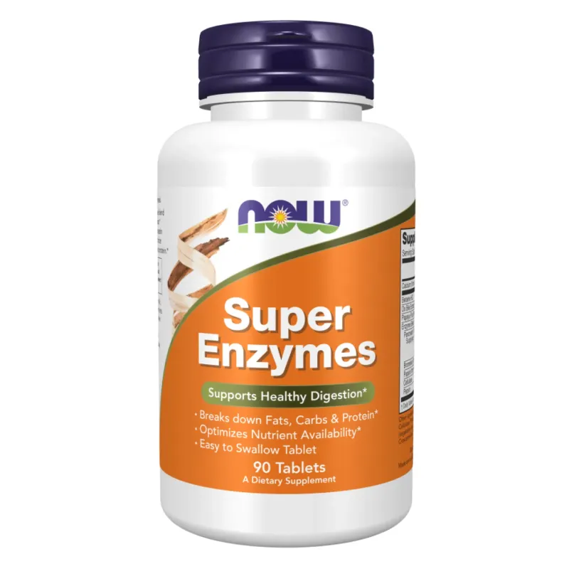 NOW Foods Super Enzymes, 90 табл.