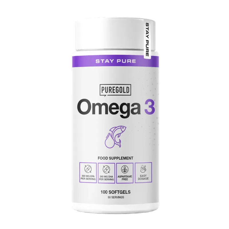 Pure Gold Omega 3, 100 капс.