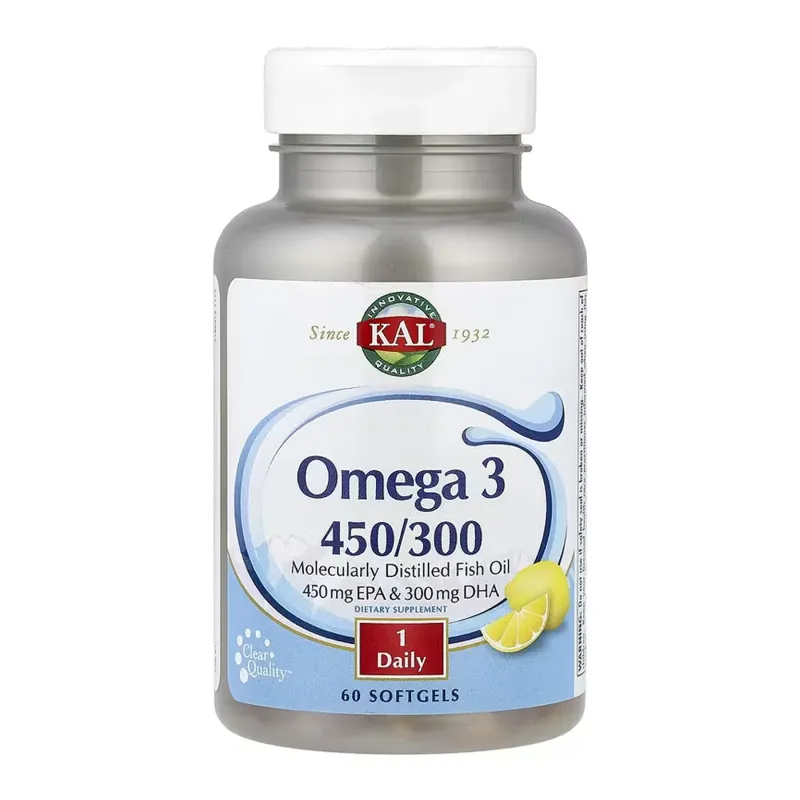 KAL Omega 3 450/300, 60 гел. капс.