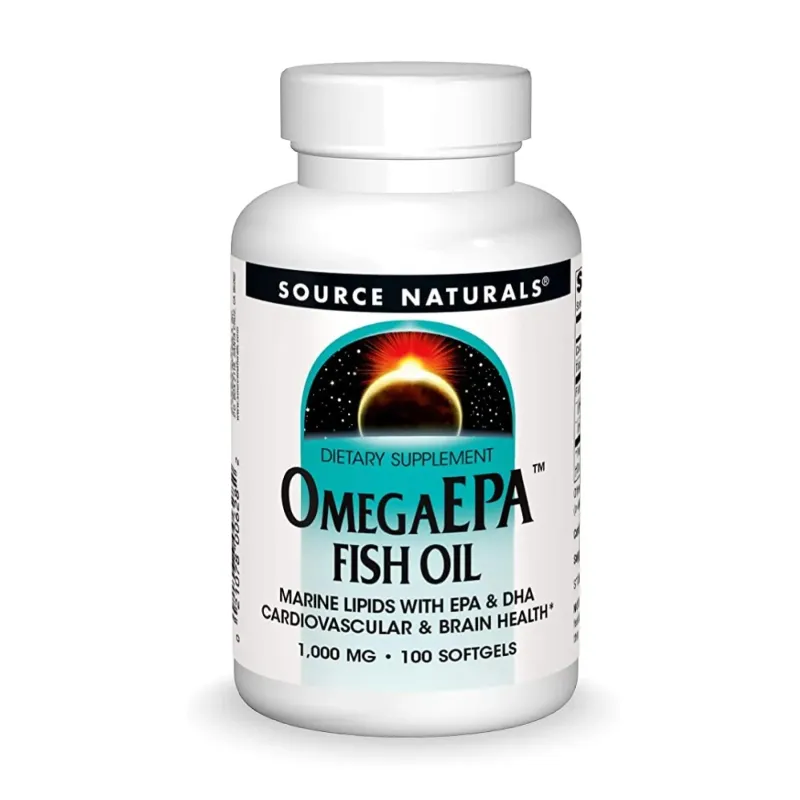 Source Naturals OmegaEPA™ Fish Oil 1000 мг, 100 гел. капс.