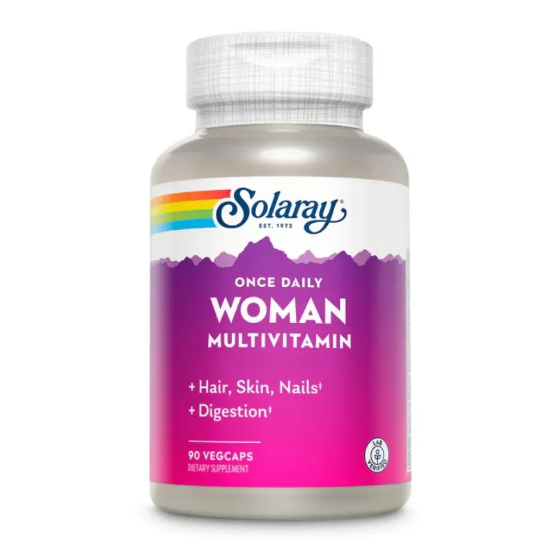 Solaray Once Daily Woman Multi-Vitamin, 90 вег. капс.