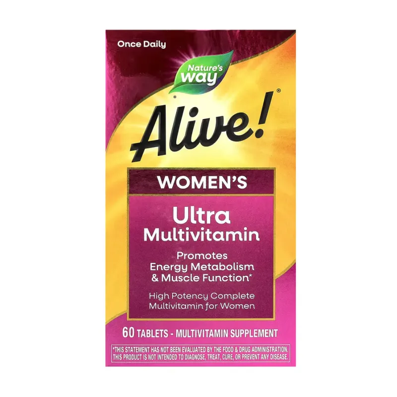 Nature's Way Once Daily Women Ultra Multivitamin, 60 табл.