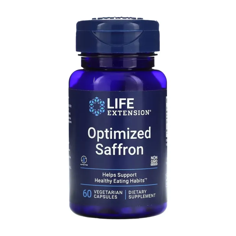 Life Extension Optimized Saffron, 60 вег. капс.