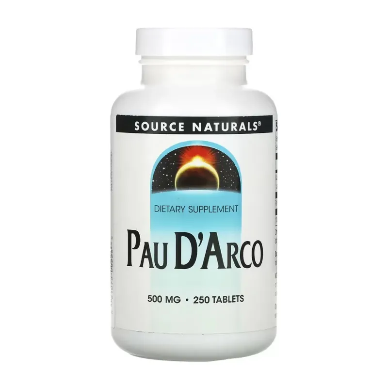 Source Naturals Pau D'Arco 500 мг, 250 табл.