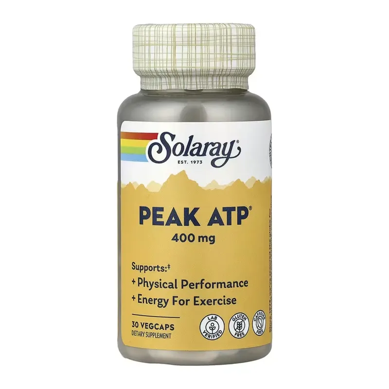 Solaray Peak ATP® 400 мг, 30 вег. капс.