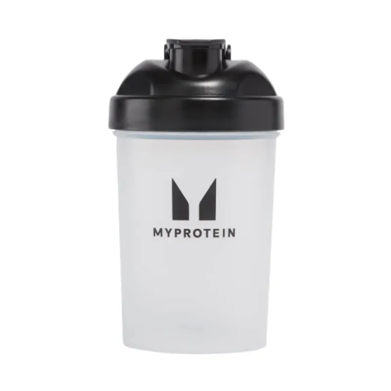 Myprotein Plastic Shaker, 600 мл, прозоро-чорний