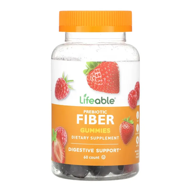 Lifeable Prebiotic Fiber Adult, 60 жув. цукерок
