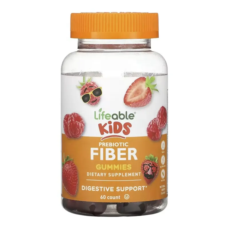 Lifeable Prebiotic Fiber Kids, 60 жув. цукерок