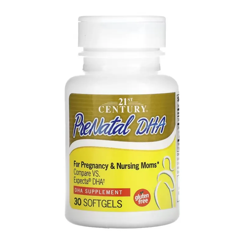 21st Century PreNatal DHA, 30 гел. капс.