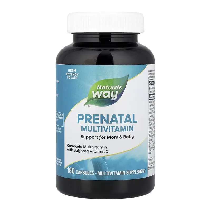 Nature's Way Prenatal Multi-Vitamin & Multi-Mineral, 180 капс.