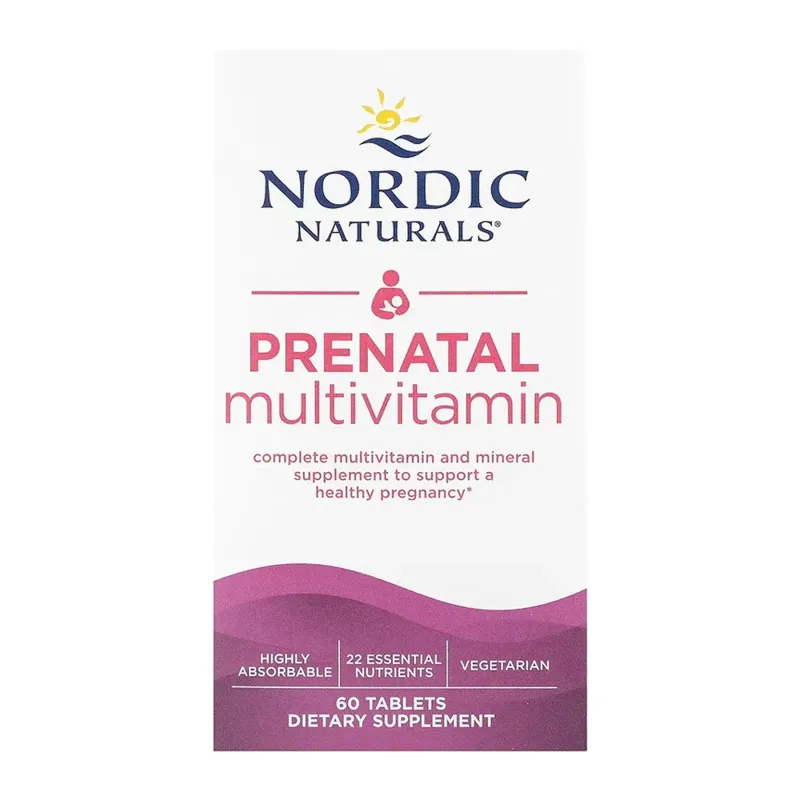 Nordic Naturals Prenatal Multivitamin, 60 табл.