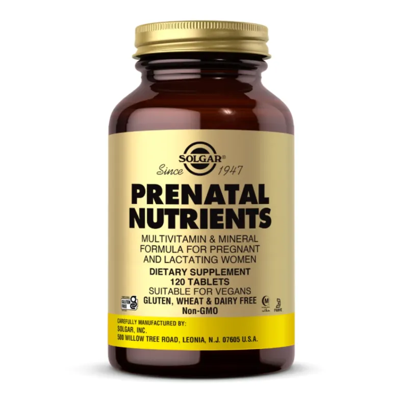 Solgar Prenatal Nutrients, 120 табл.