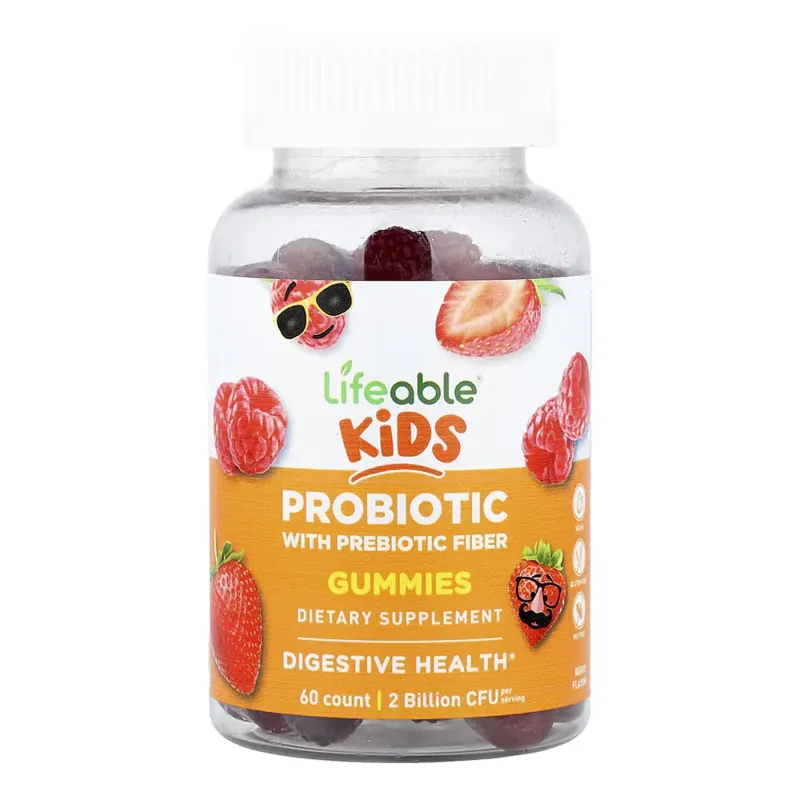 Lifeable Probiotic 2 Billoin CFU Kids, 60 жув. цукерок