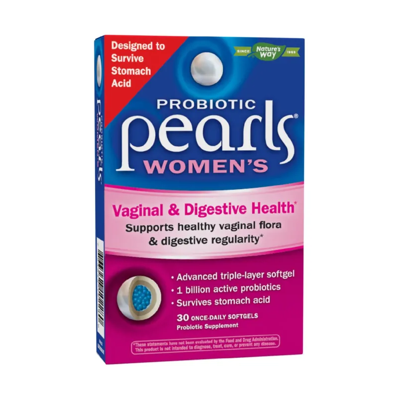 Nature's Way Probiotic Pearls Women's, 30 гел. капс.