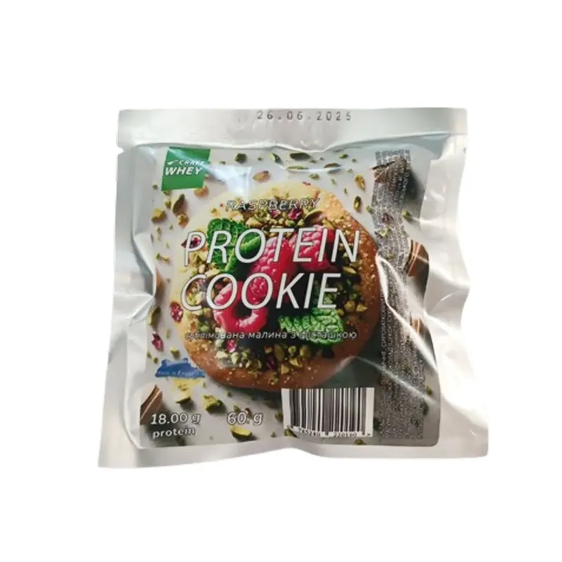 Craft Whey Protein Cookie, 60 г, Малина