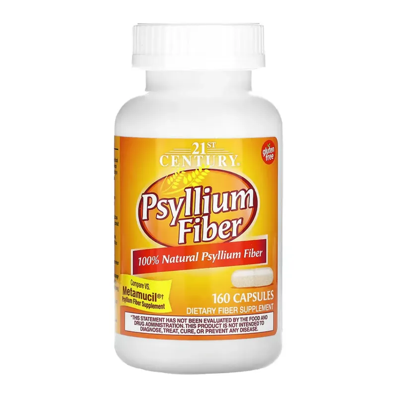 21st Century Psyllium, 160 капс.